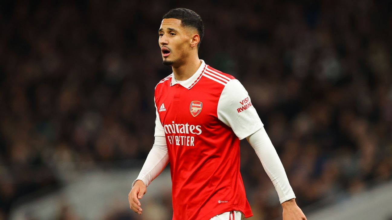 Arsenal step up talks on new Saliba long-term deal - sources - ESPN