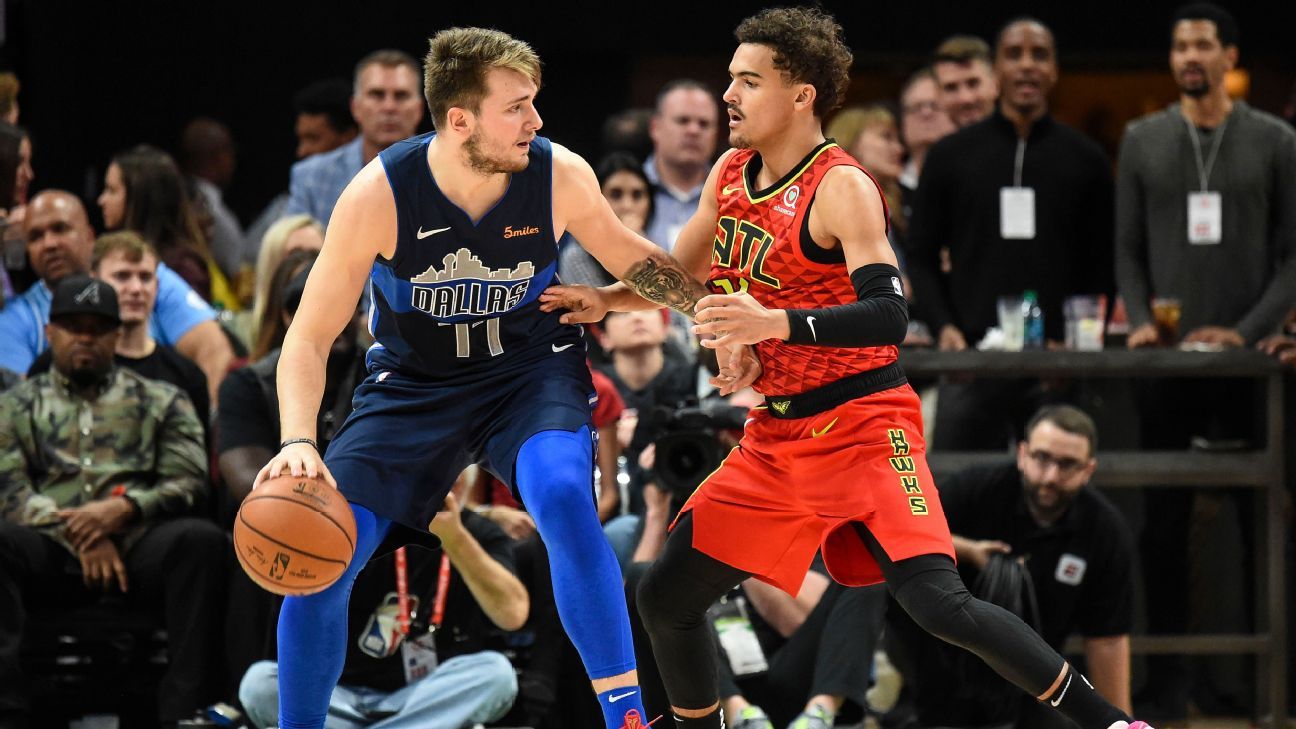 Hawks select Luka Doncic, agree to trade with Mavericks for Trae Young