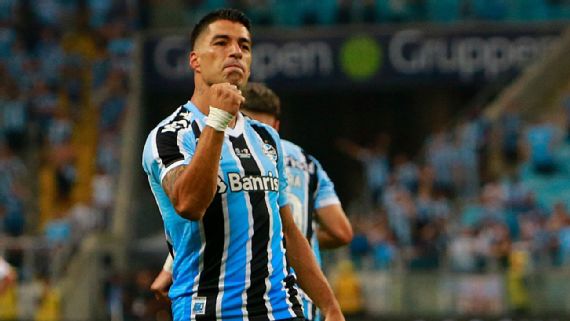 Luis Suarez lập hat-trick trong 38 phút tặng CLB mới danh hiệu đầu tiên 4 Luis Suarez nets hat trick in debut win with Gremio