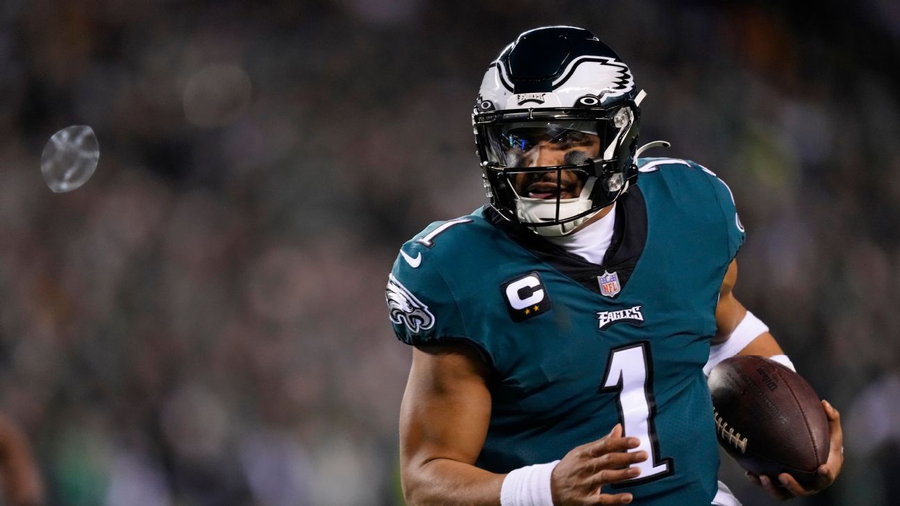 Jalen Hurts powers Eagles to NFC Championship Game - ESPN