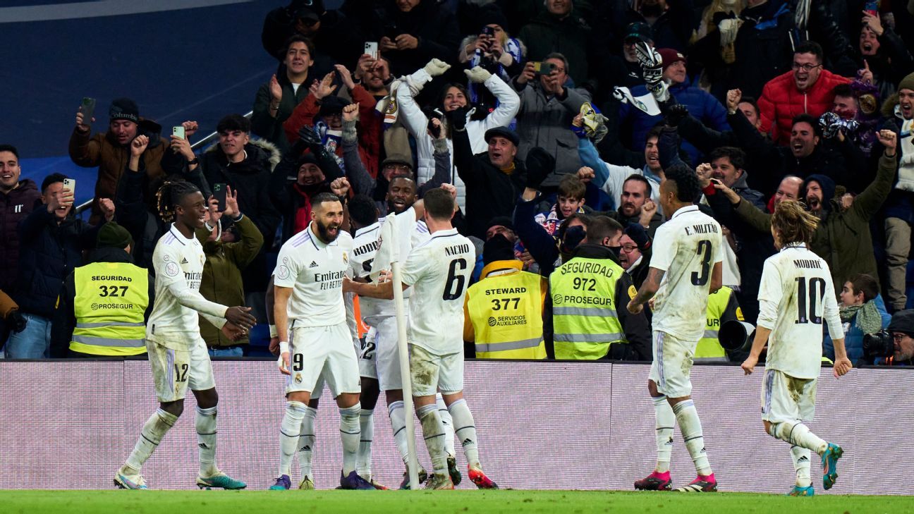 Real Madrid vs. Atletico Madrid Football Match Report January 26, 2023 ESPN