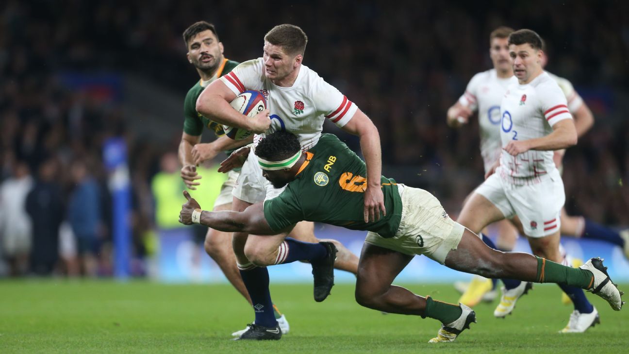 World Rugby signals intention to lower professional tackling height as ...