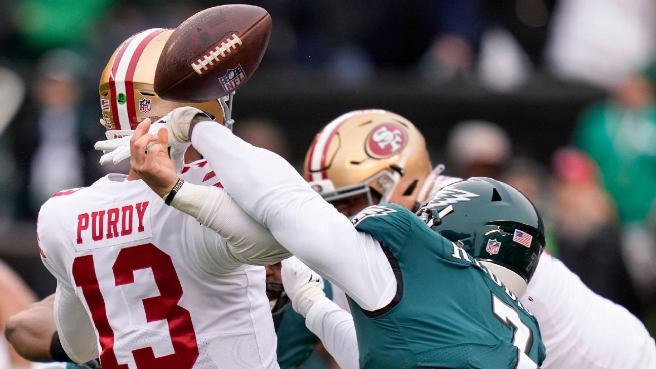 49ers-Eagles live: Best moments from the NFC Championship Game - ESPN