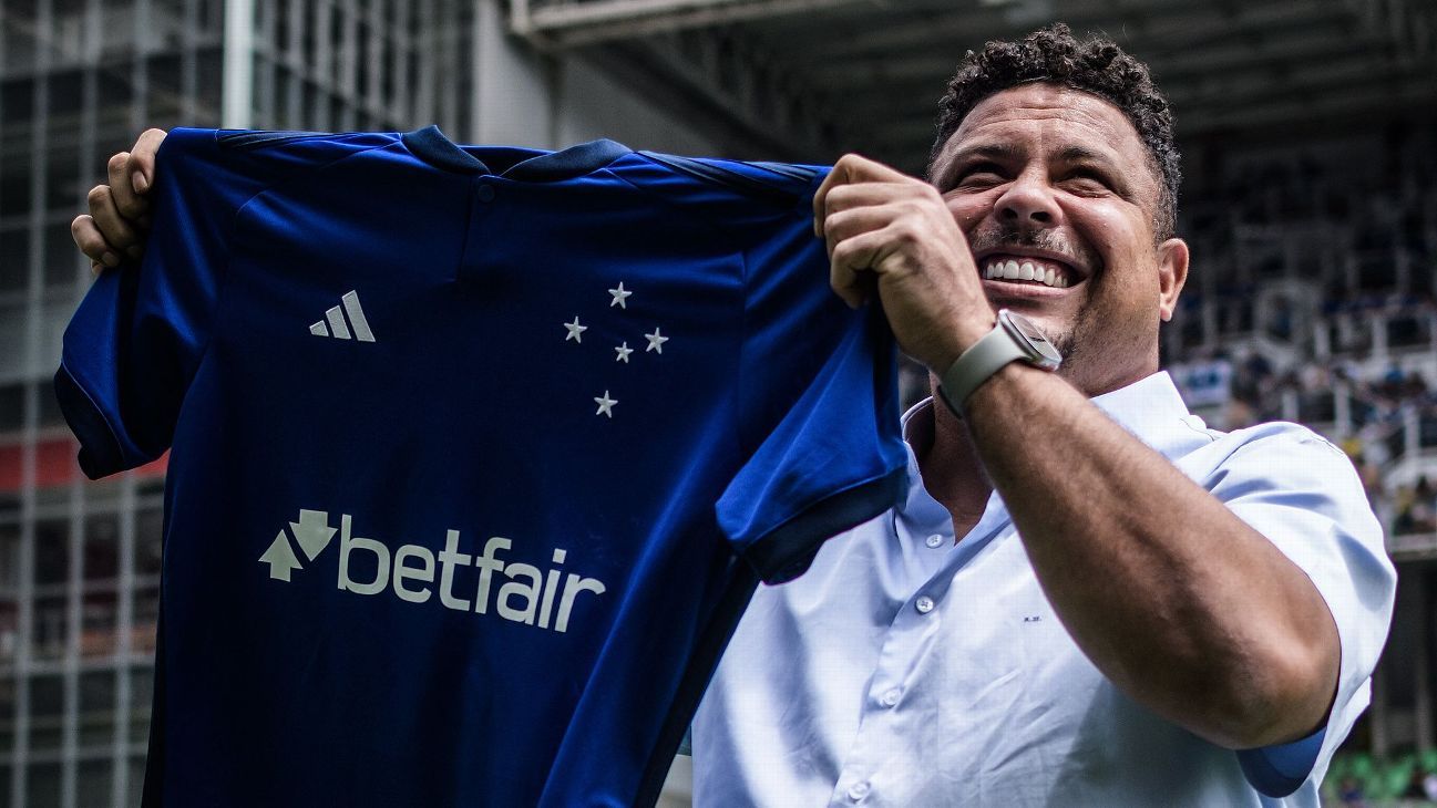 Ronaldo elogia evolução do Cruzeiro após período na UTI e faz brincadeira com remédio