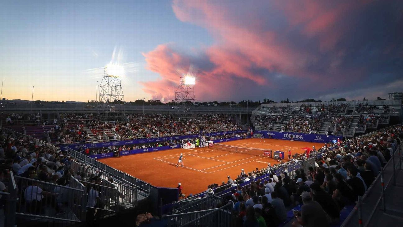 El ATP 250 de Córdoba ya tiene su cuadro principal definido ESPN