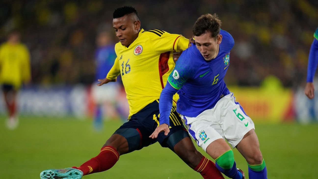 Colombia Sub 20 empató ante Brasil y clasificó - ESPN