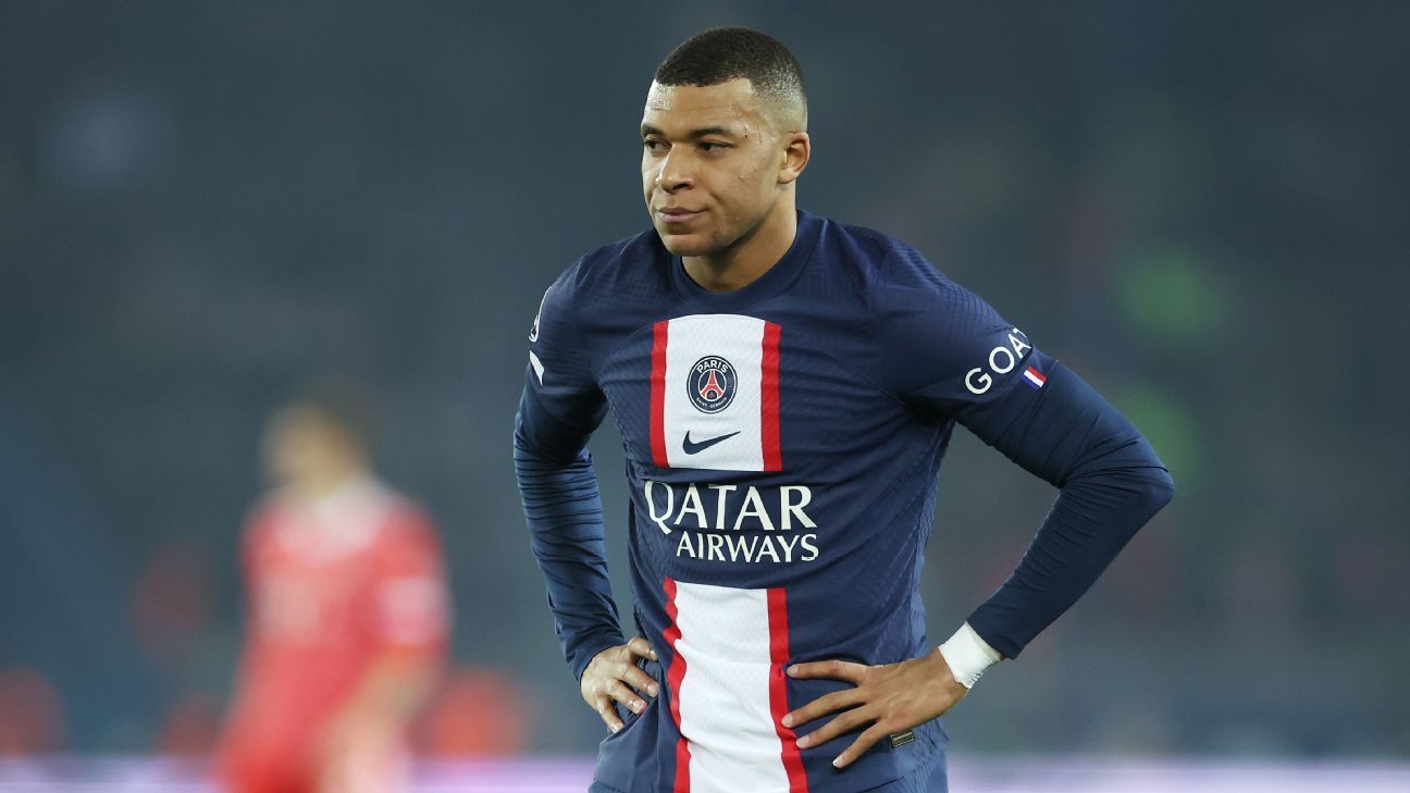 Mbappe rushes injury return but can't rescue PSG vs. Bayern - ESPN