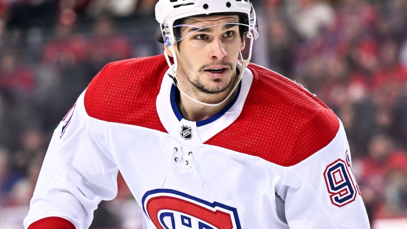Sean Monahan, Canadiens have 1year, 1.985M deal ESPN