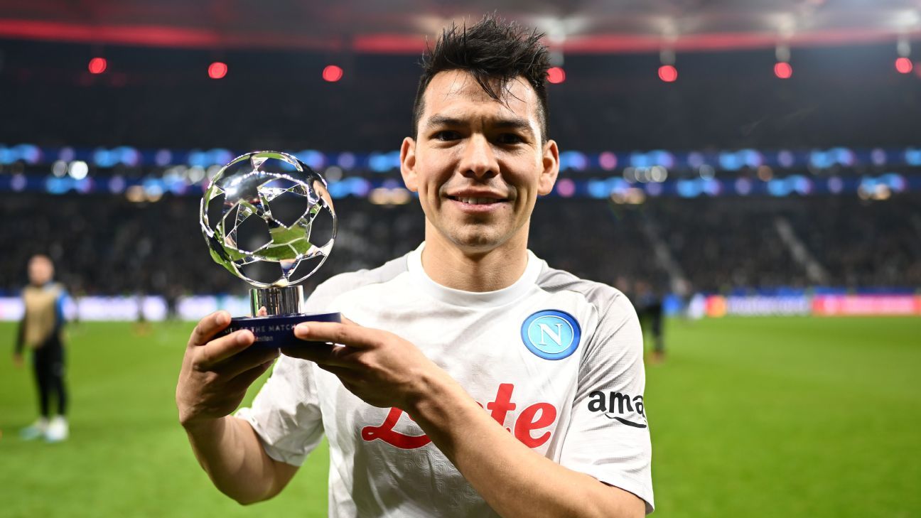 Hirving Lozano, MVP en Champions League, la amenaza constante del
