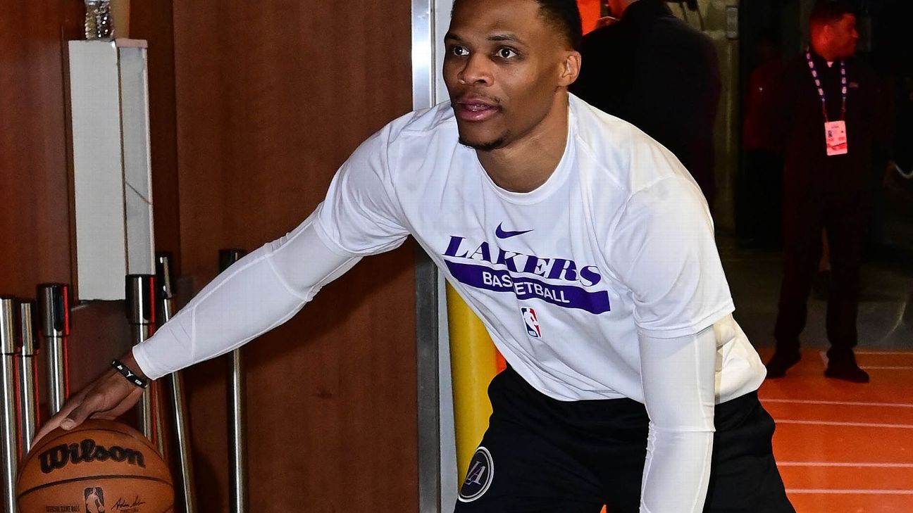 Russell Westbrook is enjoying a fresh start with the Lakers