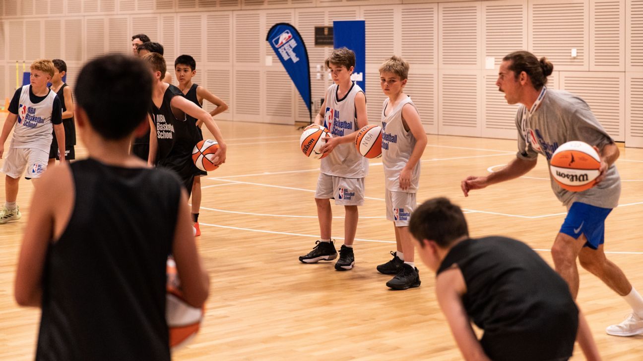 NBA Basketball School program underway in Australia ESPN