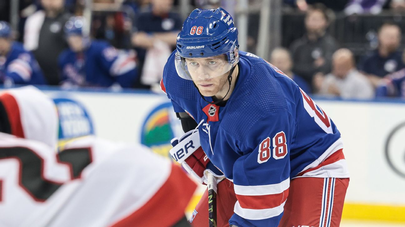 See photos from Patrick Kane's first game with the New York Rangers