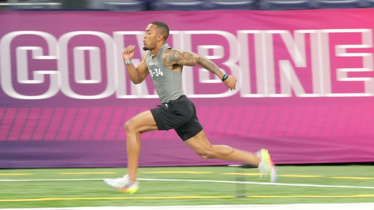 Top 6 Fastest DBs In 40-Yard Dash At 2023 NFL Scouting Combine