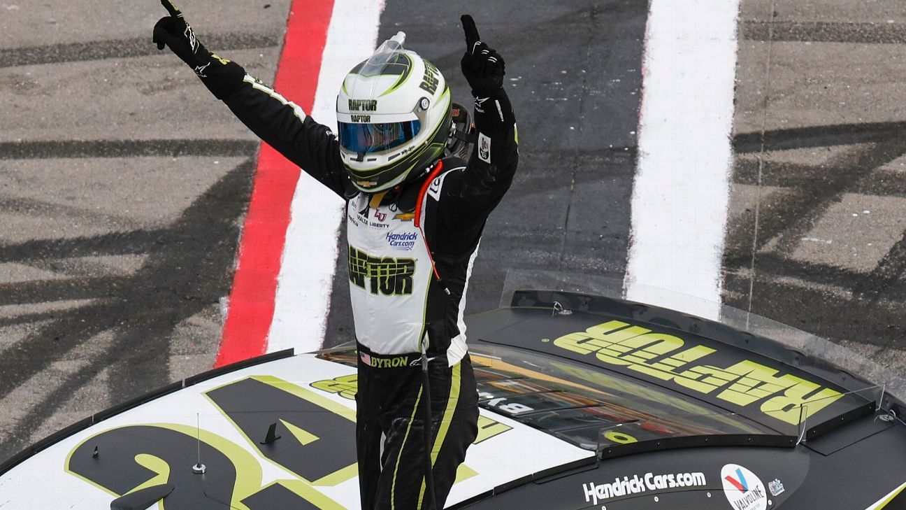 Byron wins at Las Vegas as Hendrick dominates Auto Recent