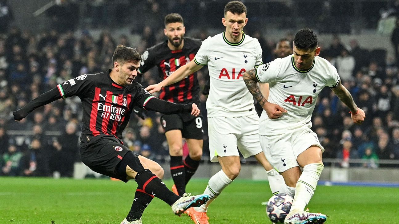 Tottenham Hotspur vs. AC Milan - Football Match Report - March 8, 2023 -  ESPN