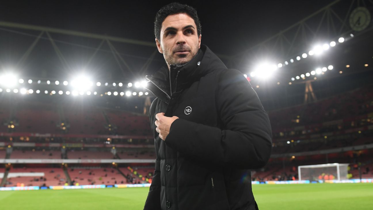 Arsenal rebuilt with Champions League in mind, Arteta says - ESPN