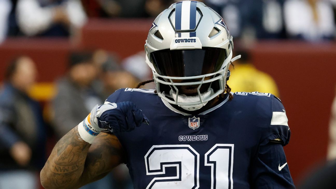 Patriots sign ex-Cowboys running back Ezekiel Elliott to 1-year