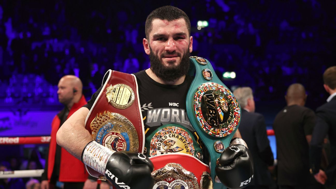 Artur Beterbiev-Dmitry Bivol struggle set for June 1 in Saudi Arabia