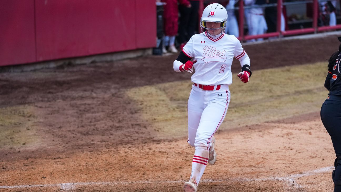 College softball rankings 2025 NCAA Top 25 poll ESPN