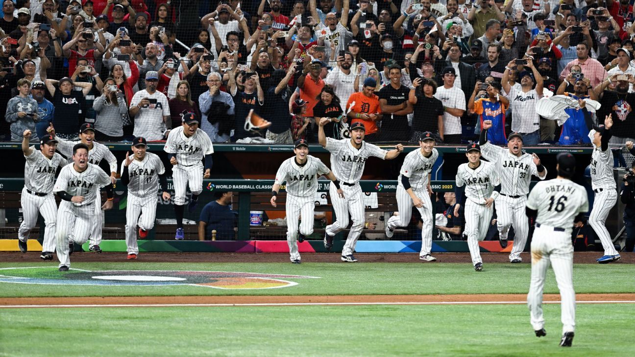 JAPAN's home and alternate jerseys for WBC 2023 : r/baseball