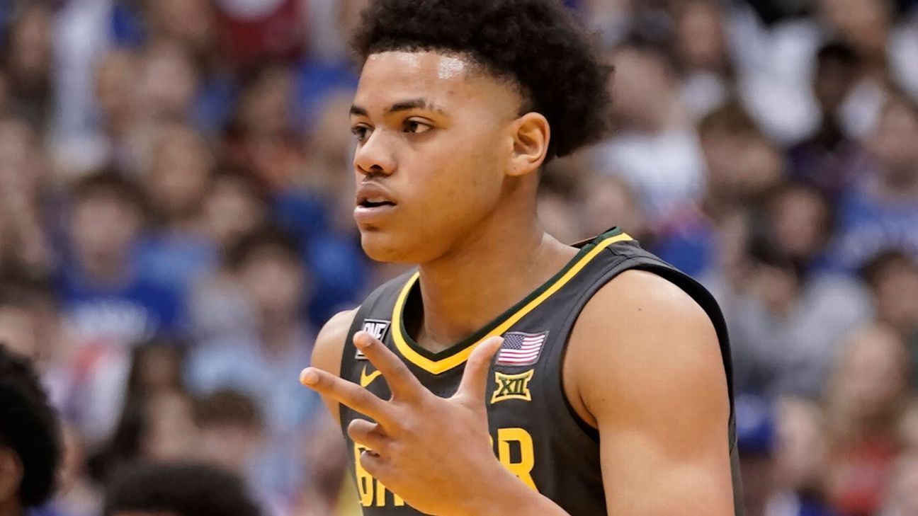 Baylor star freshman Keyonte declares for NBA draft ESPN