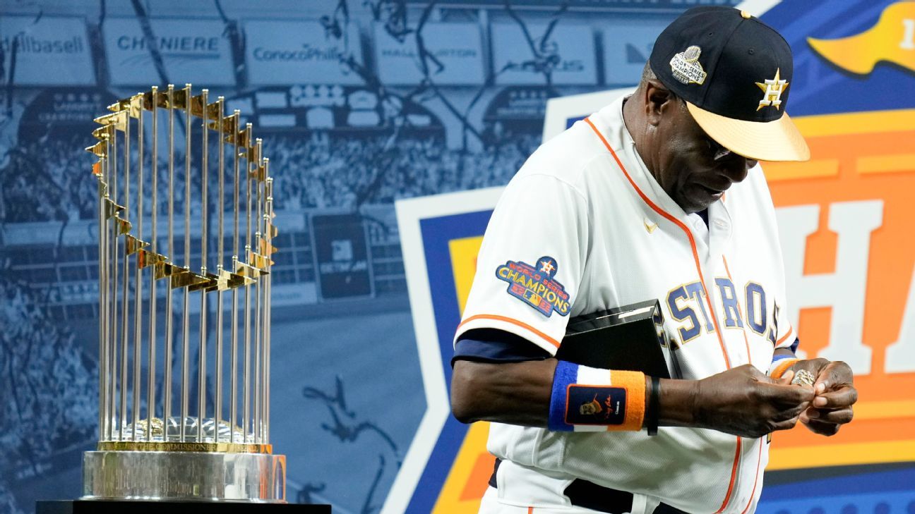 Houston Astros receive 2022 World Series rings in pregame ceremony before  their 6-3 win over Chicago White Sox - ABC13 Houston