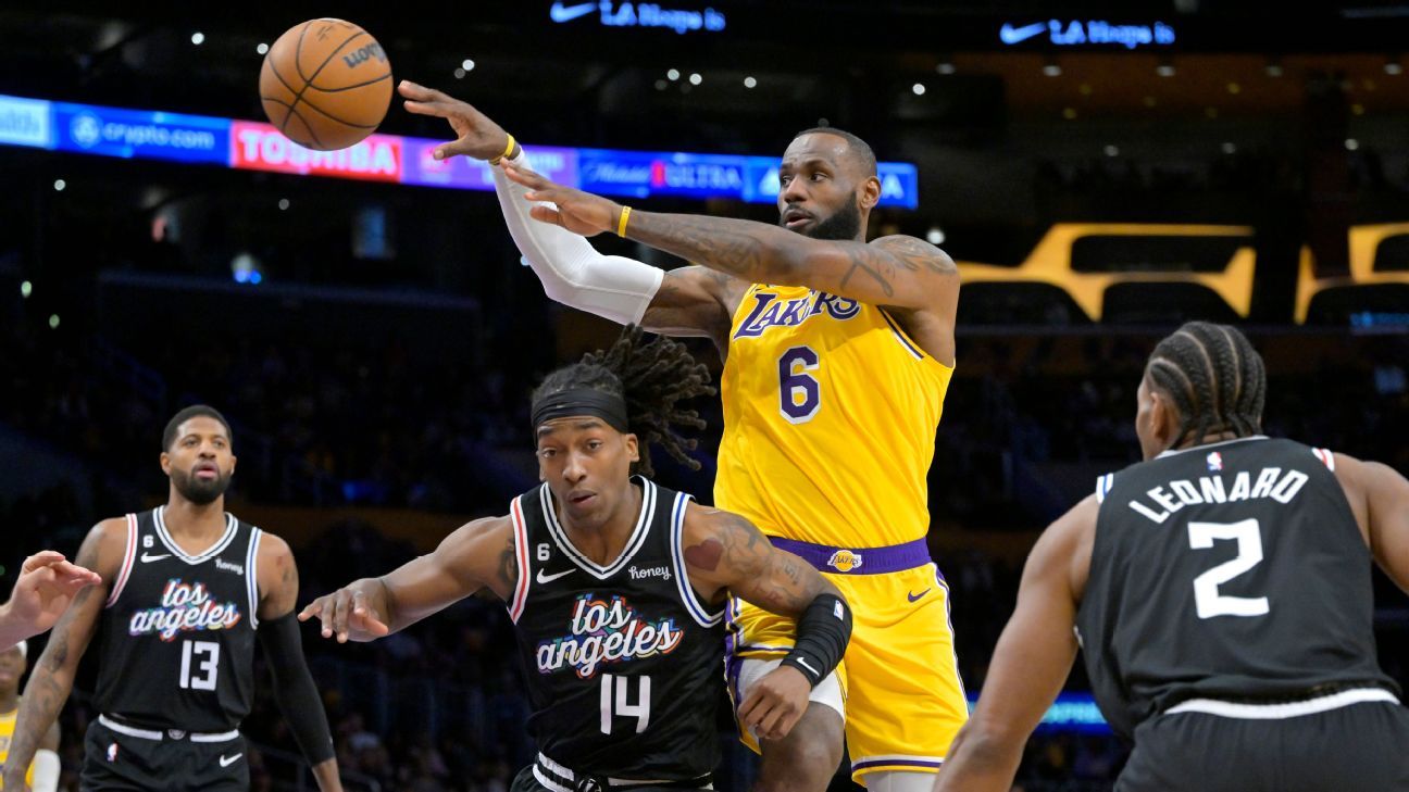 NBA Wednesday Lakers vs. Clippers betting preview & best bet - All Lakers