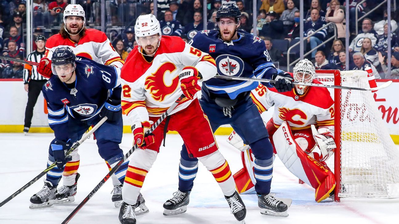 NHL playoff watch: Flames-Jets showdown takes center stage