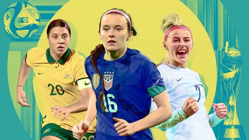 Faltan 100 días para el inicio de la Copa Mundial Femenina - ESPN