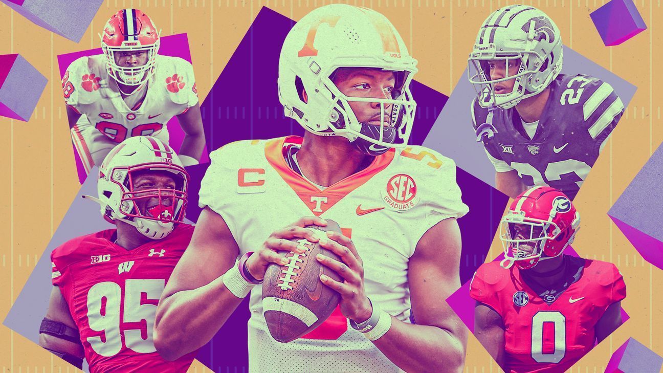 Los mejores prospectos por posición para el Draft 2023 de la NFL ESPN