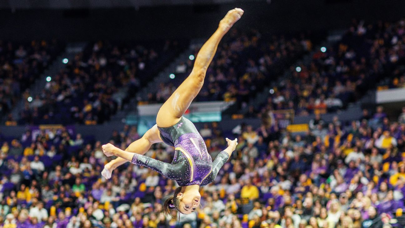 2024 NCAA gymnastics championships finals: LSU wins first-ever national ...