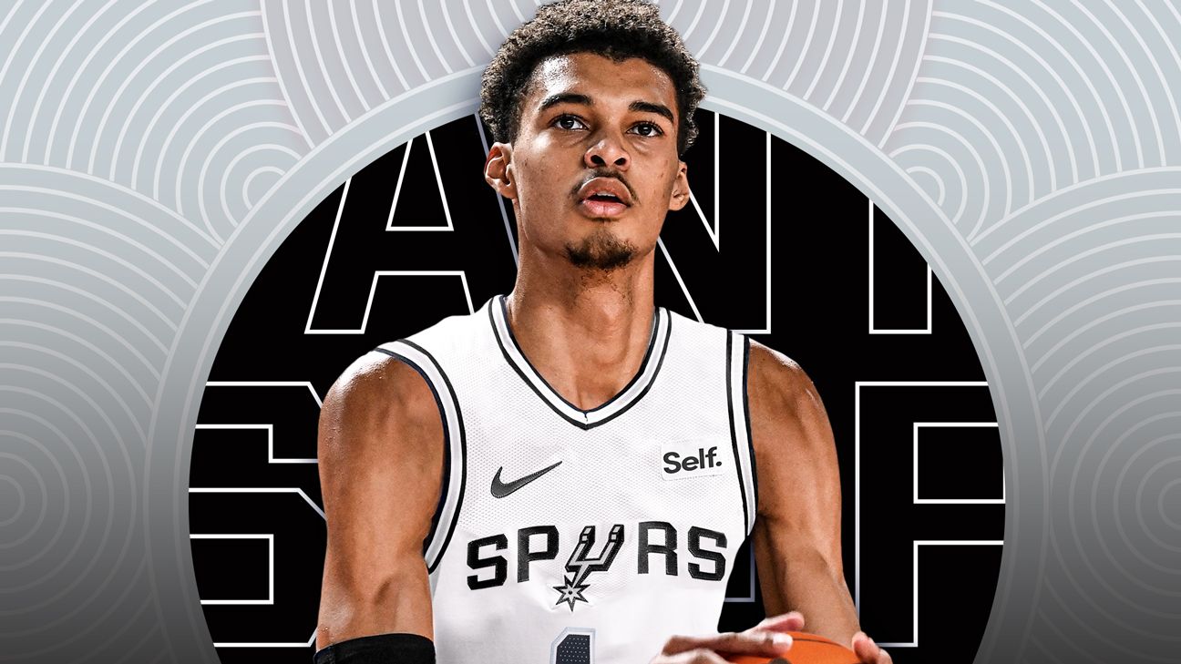 WATCH: Spurs Rookie Victor Wembanyama Gives Out '1st Card Ever Signed' in  San Antonio - Sports Illustrated Inside The Spurs, Analysis and More