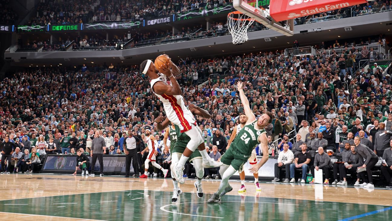 Jimmy Butler helps Heat knock top-seeded Bucks out of playoffs