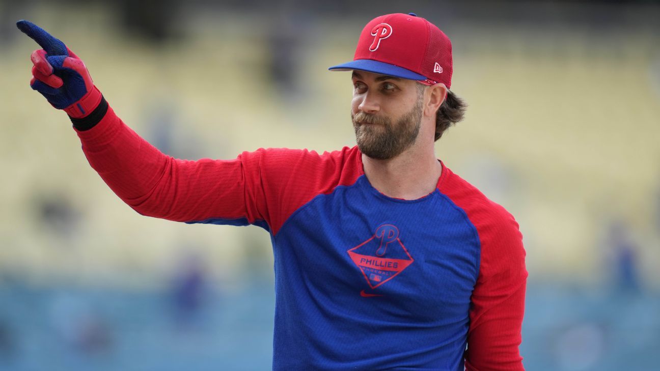 Wie Bryce Harper allen Erwartungen trotzte, die Philadelphia Phillies zurückzubringen