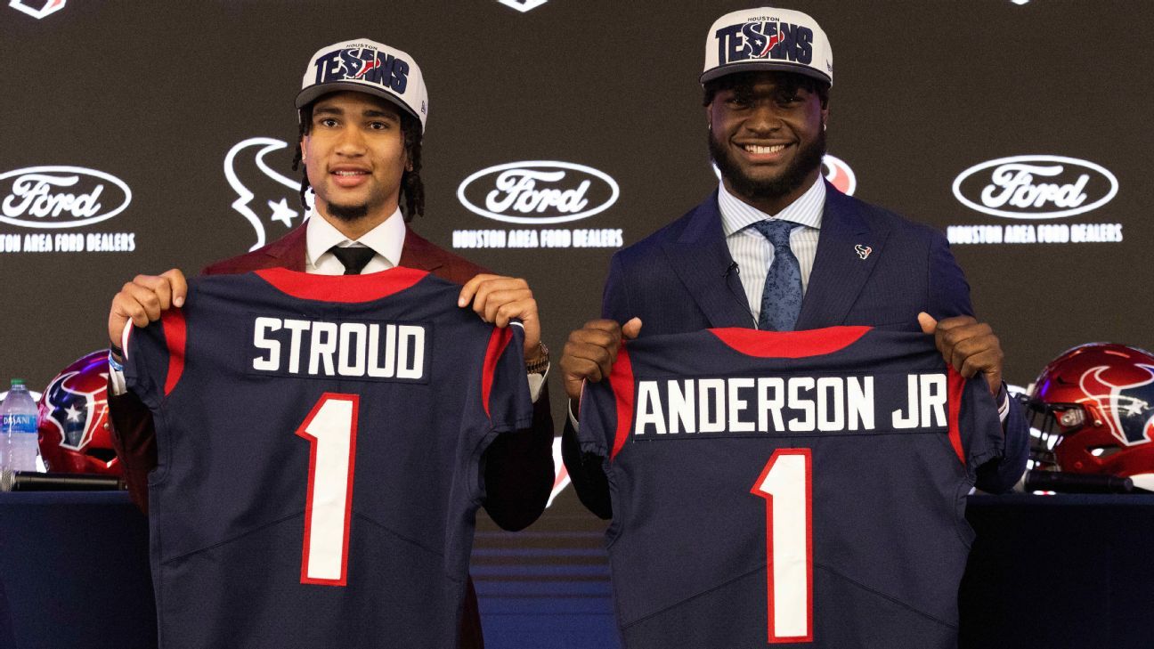 AP Report Cards: Texans, Eagles get highest NFL draft grades