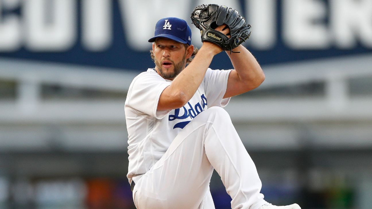 Dodgers pitcher Clayton Kershaw says sore left shoulder will