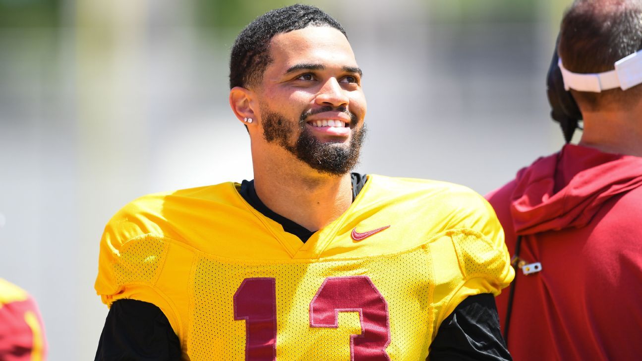 Caleb Williams is pushing for new USC football uniforms