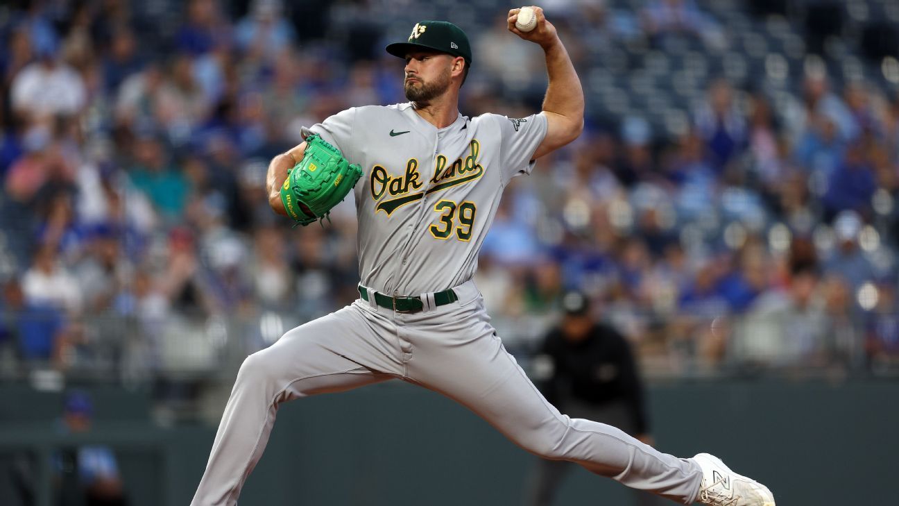 Muller ends A's season-opening record 32-game starter win drought