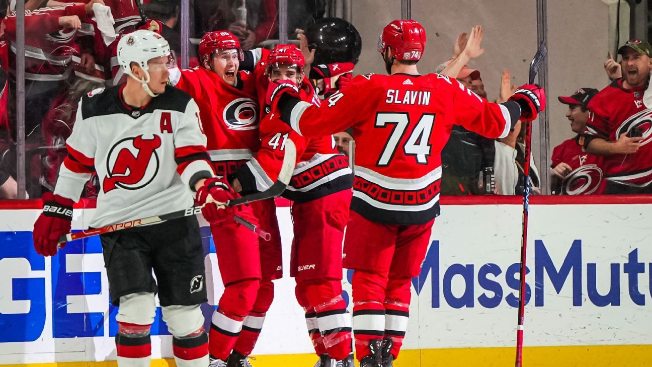 Hurricanes dominate Devils to take commanding 3-1 series lead