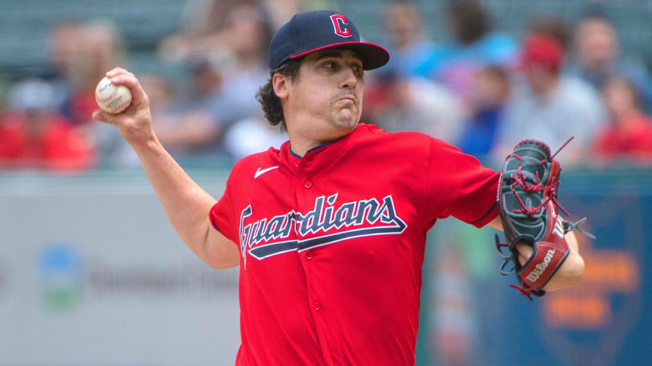 Guardians' Quantrill off to IL with inflammation