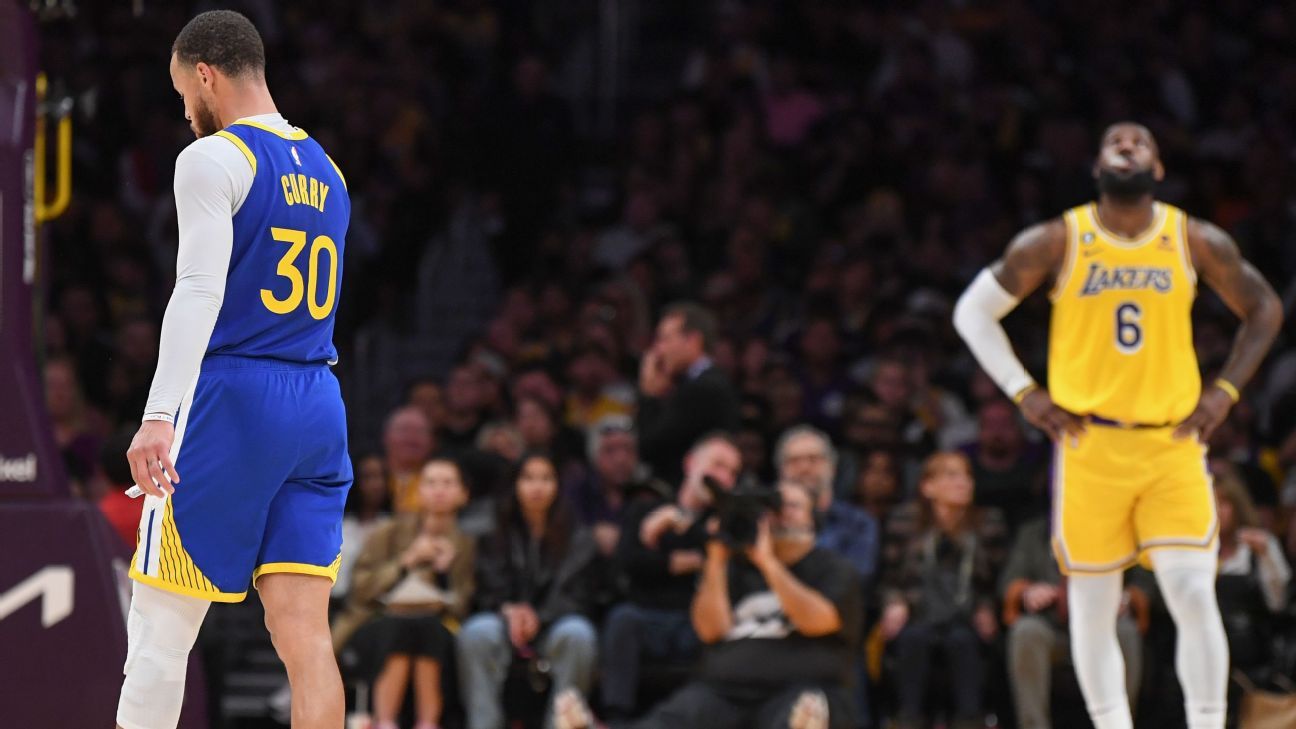 Steph Curry, Klay Thompson graded in Warriors vs. Lakers Game 4
