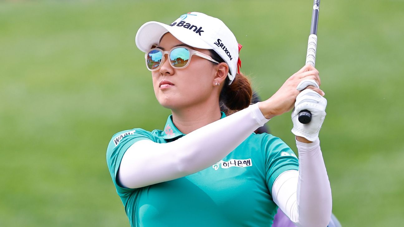 Minjee Lee takes 2-shot lead into final round at Kroger Queen City ...