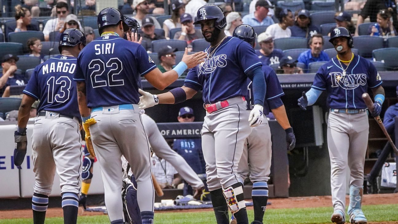 Uniforme De Beisbol Tampa Bay Rays