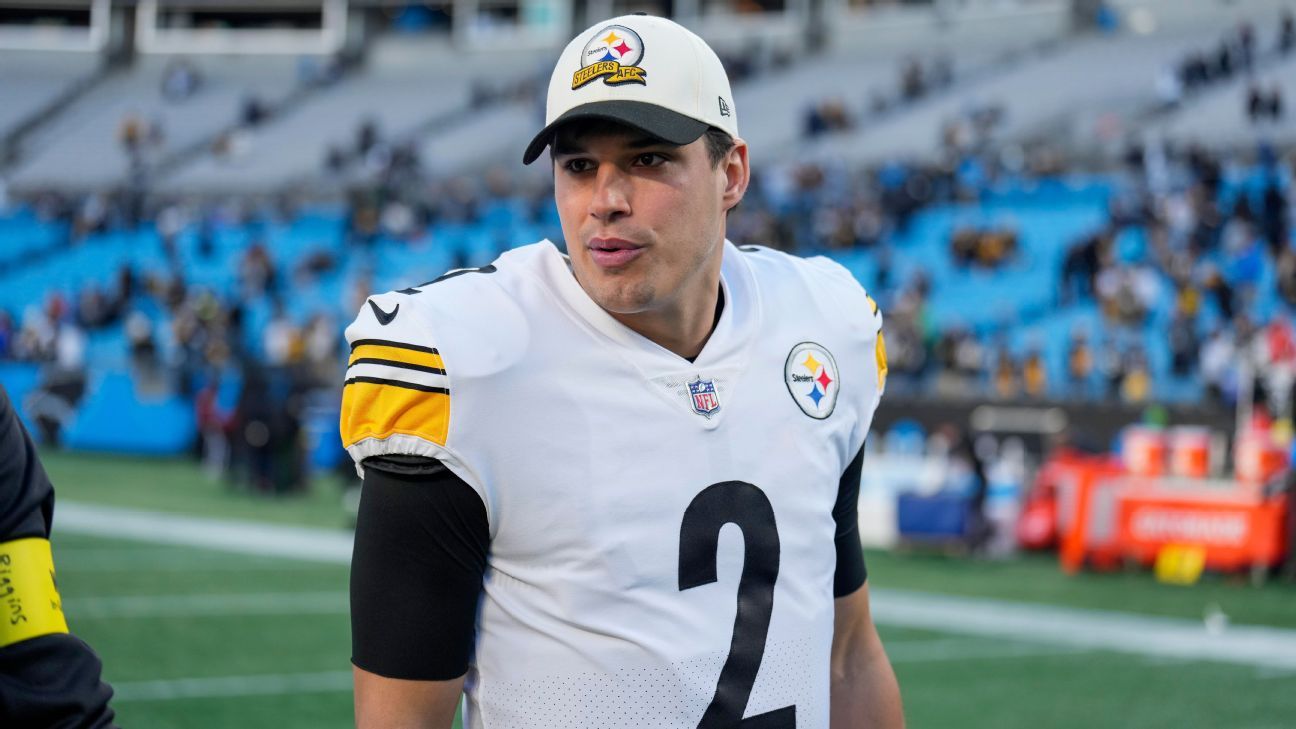 Steelers' Mason Rudolph signs one-year contract: Veteran QB returns for  sixth season after testing free agency 