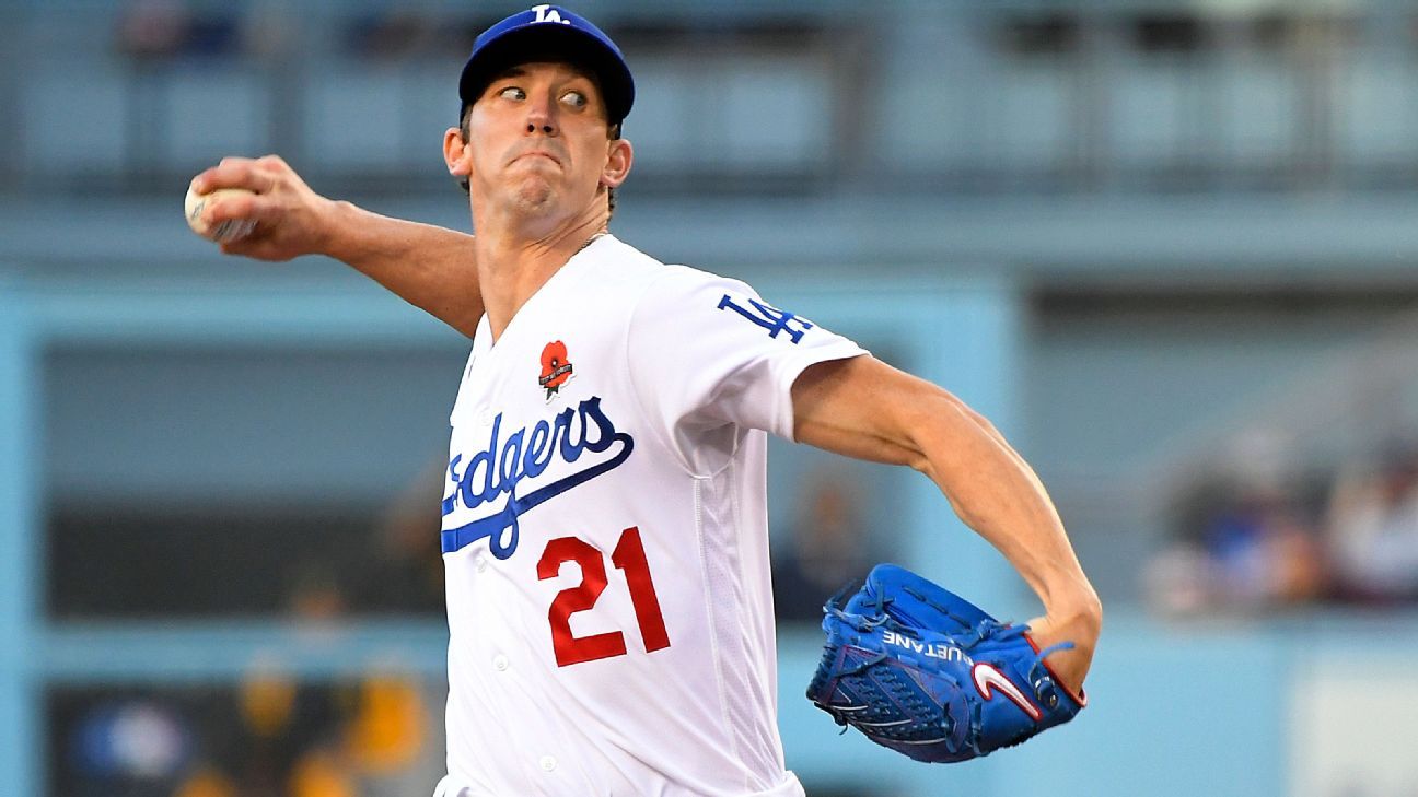 Walker Buehler blazes trail in first Los Angeles Dodgers start - ESPN -  SweetSpot- ESPN