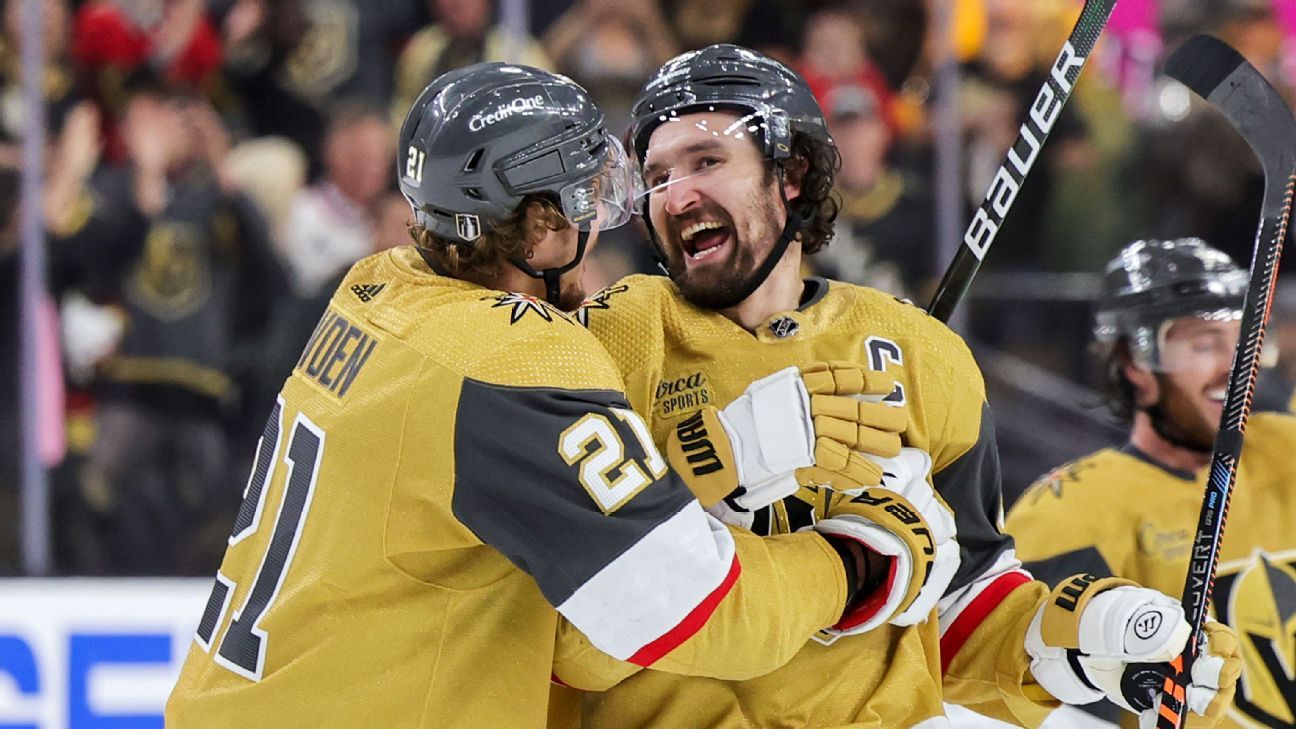 Winnipeg Jets top Vegas Golden Knights 5-1 in first-round series opener 