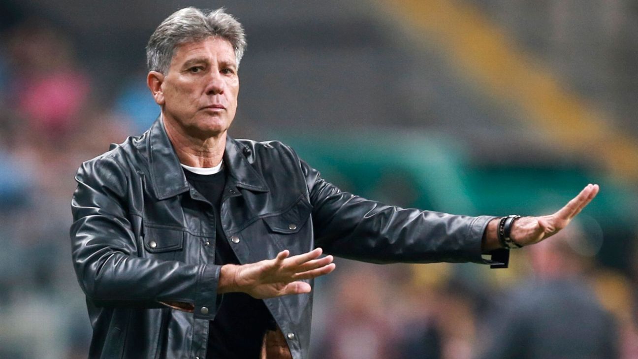 Renato gaúcho questiona jornalistas por críticas a atletas do Grêmio