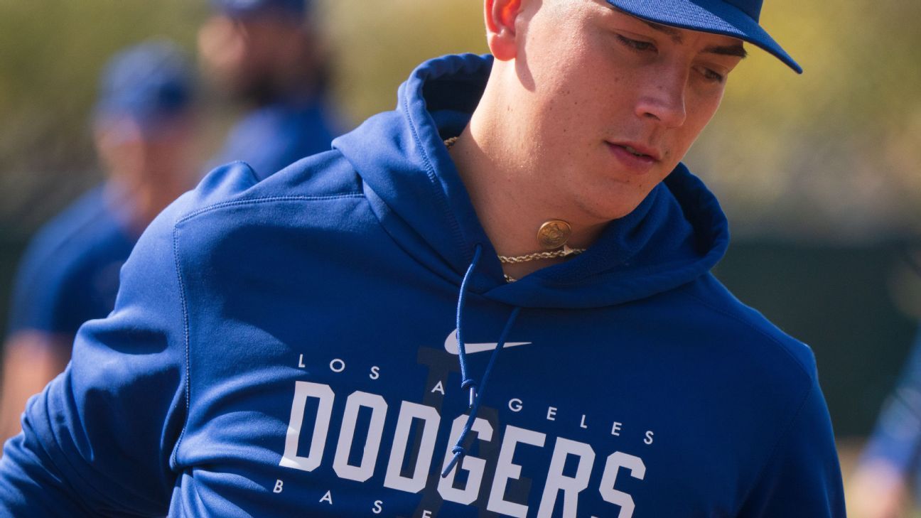 Dodgers top pitching prospect Bobby Miller to debut Tuesday ESPN