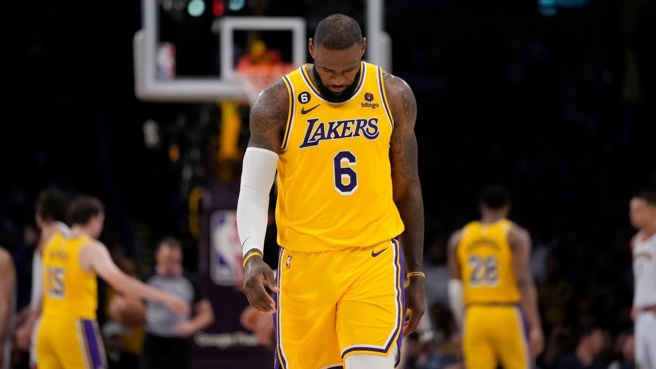 Source - Los Angeles Lakers' LeBron James changing jersey from No. 23 to  No. 6; Anthony Davis to stay No. 3 - ESPN