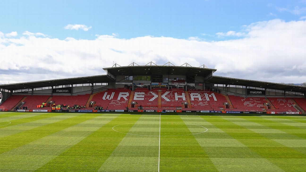 Wrexham announce firstever stadium sponsor, renamed SToK Racecourse ESPN